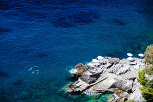 Amalfi Coast Secluded - Carla Coulson Limited Edition Fine Art Print, travel photography, Italy, beaches, beach photography