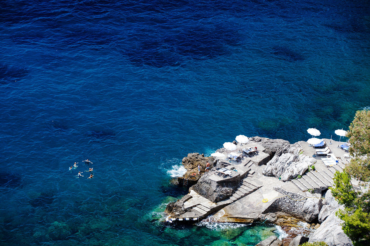 Amalfi Coast Secluded - Carla Coulson Limited Edition Fine Art Print, travel photography, Italy, beaches, beach photography